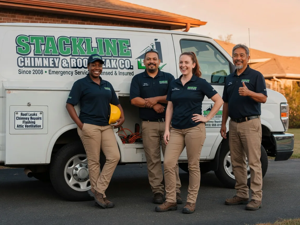 Chimney flashing repair company in Maiden, NC